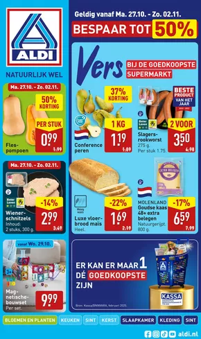 Catalogus van Aldi in Uithoorn | ALDI folder van volgende week | 2025-10-22T00:00:00.000Z - 2025-11-05T00:00:00.000Z