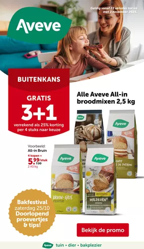 Catalogus van Aveve in Den Haag | Gratis 3+1 | 2025-10-22T00:00:00.000Z - 2025-11-02T00:00:00.000Z