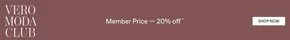 Member Price - 20% off