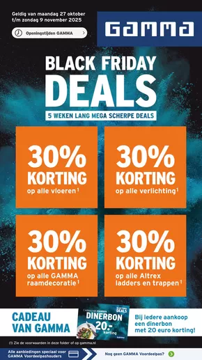 Catalogus van Gamma in Hoogezand | Folder Gamma | 2025-10-27T00:00:00.000Z - 2025-11-10T00:00:00.000Z