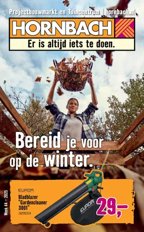 Catalogus van Hornbach in Haarlem | Hornbach folder | 2025-10-27T00:00:00.000Z - 2025-11-10T00:00:00.000Z