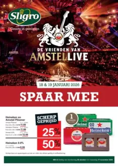 Catalogus van Sligro in Haarlem | Aanbiedingen voor koopjesjagers | 2025-10-30T00:00:00.000Z - 2025-11-17T00:00:00.000Z