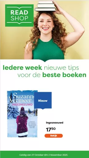 Catalogus van The Read Shop in Amsterdam | Ledere week nieuwe tips voor de beste boeken | 2025-10-29T00:00:00.000Z - 2025-11-02T00:00:00.000Z
