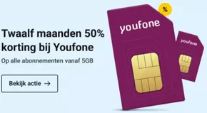 Catalogus van Belsimpel in Breda | Twaalf maanden 50% korting bij Youfone | 2025-10-29T00:00:00.000Z - 2025-11-12T00:00:00.000Z