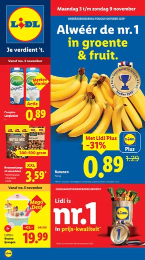Catalogus van Lidl in Maarssenbroek | Exclusieve deals en koopjes | 2025-10-30T00:00:00.000Z - 2025-11-09T00:00:00.000Z