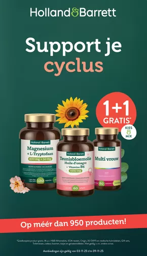 Catalogus van Holland & Barrett in Medemblik | Holland & Barrett folder | 2025-11-03T00:00:00.000Z - 2025-11-09T00:00:00.000Z