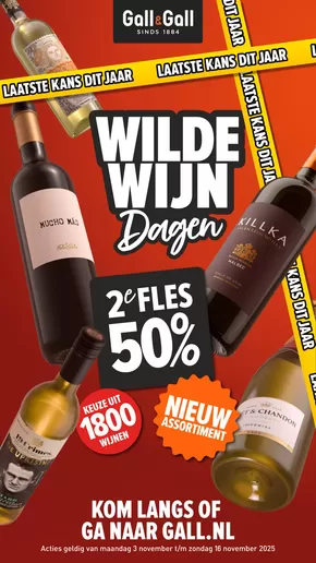 Catalogus van Gall & Gall in Hasselt | Gall & Gall folder | 2025-11-03T00:00:00.000Z - 2025-11-16T00:00:00.000Z