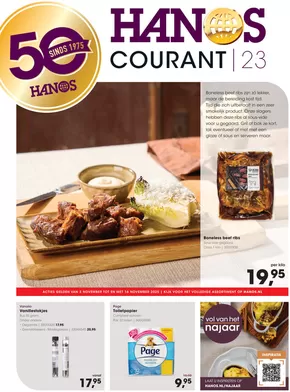 Catalogus van HANOS in Hasselt | HANOS Courant 23 | 2025-11-02T00:00:00.000Z - 2025-11-16T00:00:00.000Z