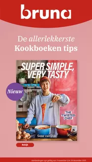 Catalogus van Bruna in Haarlem | Aanbiedingen voor koopjesjagers | 2025-11-03T00:00:00.000Z - 2025-12-24T00:00:00.000Z
