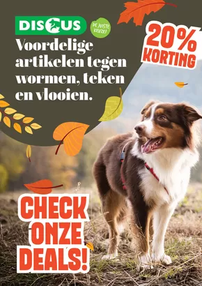 Catalogus van Discus in Klazienaveen | 20% Korting | 2025-11-03T00:00:00.000Z - 2025-11-09T00:00:00.000Z