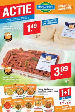 Catalogus van Dagwinkel in Hasselt | Actie | 2025-11-03T00:00:00.000Z - 2025-11-09T00:00:00.000Z