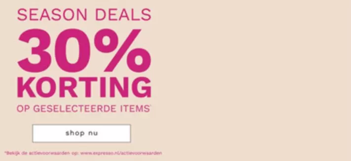 Catalogus van Expresso | 30% Korting | 2025-11-04T00:00:00.000Z - 2025-11-18T00:00:00.000Z