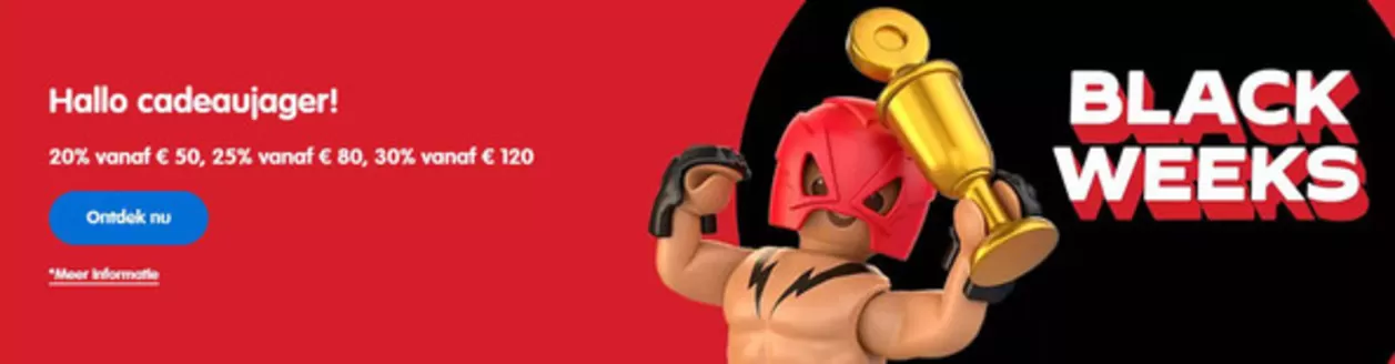 Catalogus van Playmobil in Den Haag | Black Week | 2025-11-04T00:00:00.000Z - 2025-11-23T00:00:00.000Z