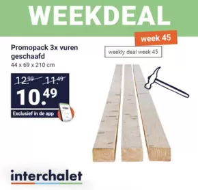 Catalogus van Inter Chalet in Landgraaf | Weekdeal | 2025-11-06T00:00:00.000Z - 2025-11-09T00:00:00.000Z