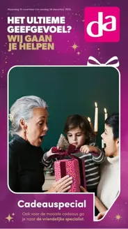 Catalogus van DA in Amsterdam | Het ultieme geefgevoel? | 2025-11-06T00:00:00.000Z - 2025-12-28T00:00:00.000Z