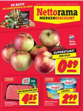Catalogus van Nettorama in Schagen | Folder Nettorama | 2025-11-10T00:00:00.000Z - 2025-11-16T00:00:00.000Z