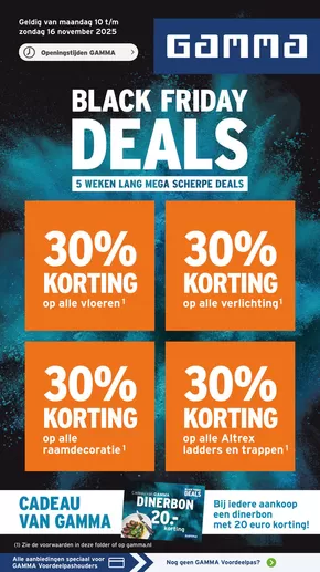 Catalogus van Gamma in Rotterdam | Folder Gamma | 2025-11-10T00:00:00.000Z - 2025-11-16T00:00:00.000Z