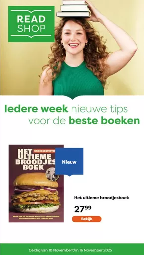 Catalogus van The Read Shop in Den Haag | Ledere week nieuwe tips voor de beste boeken | 2025-11-10T00:00:00.000Z - 2025-11-16T00:00:00.000Z