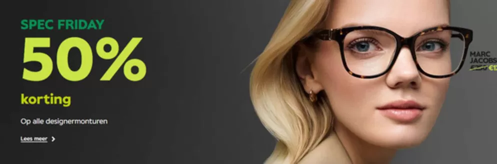 Catalogus van Specsavers in Beuningen (Overijssel) | Spec friday 50% Korting | 2025-11-10T00:00:00.000Z - 2025-11-30T00:00:00.000Z