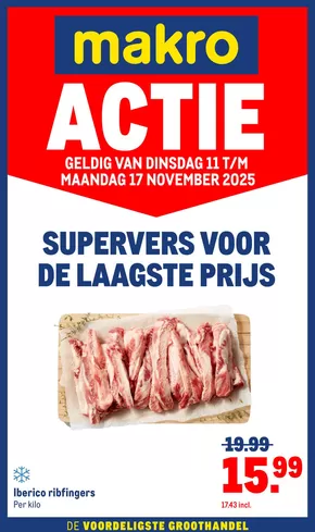 Catalogus van Makro in Rotterdam | Versdeals | 2025-11-11T00:00:00.000Z - 2025-11-17T00:00:00.000Z