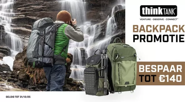 Catalogus van Ringfoto in Maastricht | Backpack promotie | 2025-11-11T00:00:00.000Z - 2025-12-31T00:00:00.000Z