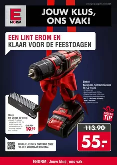 Catalogus van Enorm in Eindhoven | Jouw klus, ons vak! | 2025-11-11T00:00:00.000Z - 2025-12-06T00:00:00.000Z