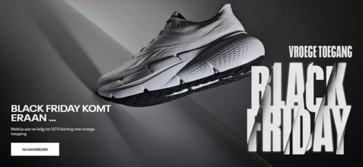 Catalogus van Reebok in Haarlem | Black Friday | 2025-11-12T00:00:00.000Z - 2025-11-26T00:00:00.000Z