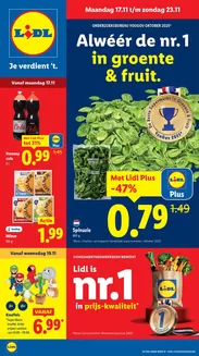 Catalogus van Lidl in Eindhoven | Exclusieve deals en koopjes | 2025-11-13T00:00:00.000Z - 2025-11-23T00:00:00.000Z