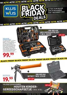 Catalogus van Kluswijs | Aantrekkelijke speciale aanbiedingen voor iedereen | 2025-11-24T00:00:00.000Z - 2025-12-07T00:00:00.000Z