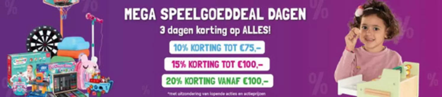 Catalogus van Lobbes in Den Haag | Mega speelgoeddeal dagen | 2025-11-14T00:00:00.000Z - 2025-11-28T00:00:00.000Z