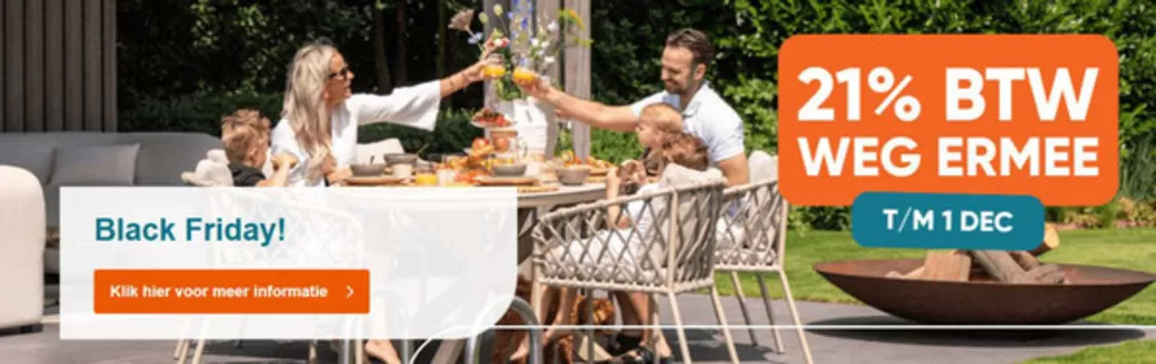Catalogus van Van der Garde tuinmeubelen | Black Friday | 2025-11-14T00:00:00.000Z - 2025-12-01T00:00:00.000Z