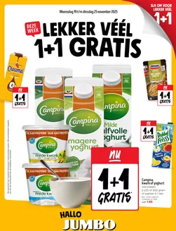 Catalogus van Jumbo in Den Haag | Actuele speciale acties | 2025-11-19T00:00:00.000Z - 2025-11-25T00:00:00.000Z