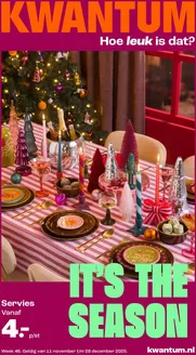 Catalogus van Kwantum in Den Haag | Kwantum Folder - Wk 47-52 Kerstspecial Kwantum Nl  | 2025-11-11T00:00:00.000Z - 2025-12-28T00:00:00.000Z