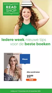 Catalogus van The Read Shop in Ede | Ledere week nieuwe tips voor de beste boeken | 2025-11-17T00:00:00.000Z - 2025-11-23T00:00:00.000Z