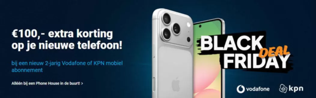 Catalogus van Phone House in Utrecht | Black Friday Deals | 2025-11-17T00:00:00.000Z - 2025-12-01T00:00:00.000Z