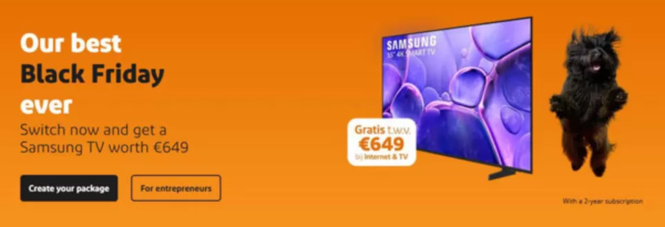 Catalogus van Ziggo in Utrecht | Our best Black Friday ever | 2025-11-17T00:00:00.000Z - 2025-12-01T00:00:00.000Z