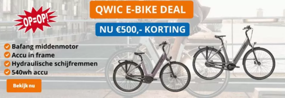 Catalogus van Halfords | Qwic e-bike deal | 2025-11-17T00:00:00.000Z - 2025-12-01T00:00:00.000Z