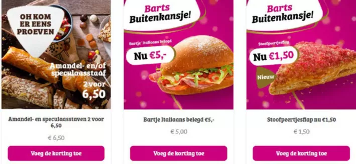 Catalogus van Bakker Bart in Utrecht | 2 voor 6,50 | 2025-11-19T00:00:00.000Z - 2025-12-03T00:00:00.000Z