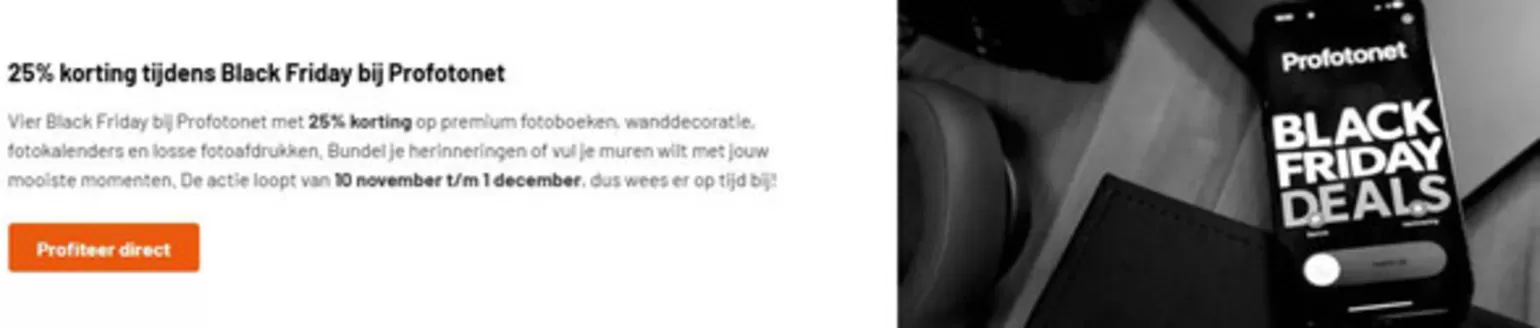 Catalogus van Kamera Express | 25% korting tijdens Black Friday bij Profotonet | 2025-11-19T00:00:00.000Z - 2025-12-01T00:00:00.000Z