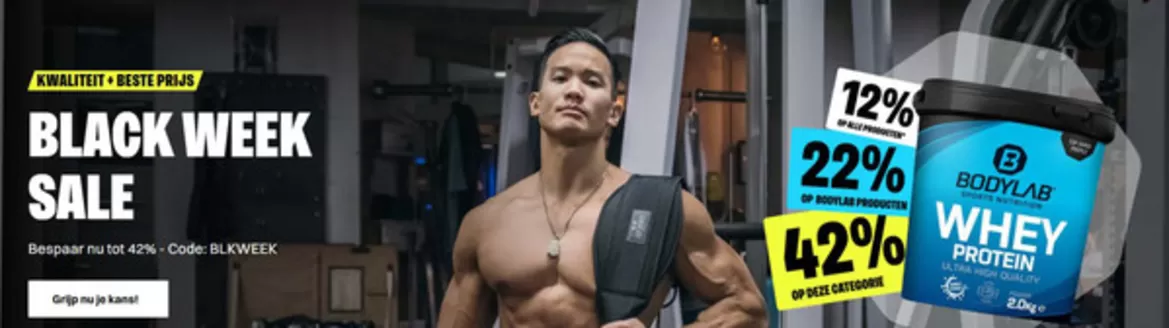 Catalogus van Bodylab in Nijverdal | Black Week Sale  | 2025-11-19T00:00:00.000Z - 2025-12-03T00:00:00.000Z