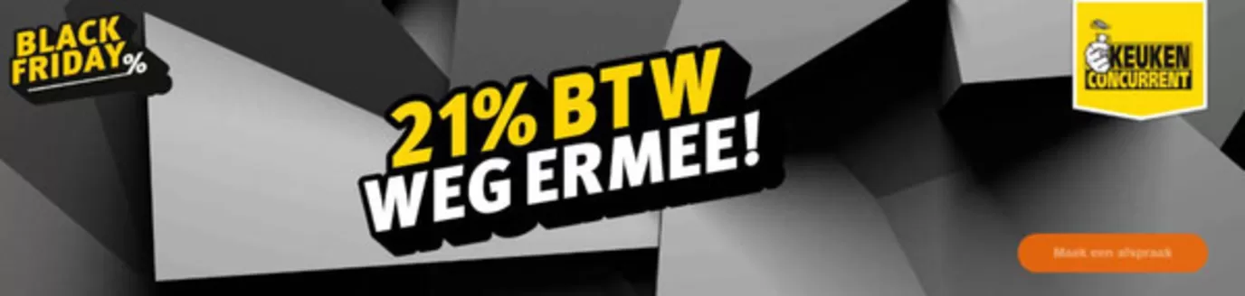 Catalogus van KeukenConcurrent | Black Friday | 2025-11-19T00:00:00.000Z - 2025-11-30T00:00:00.000Z