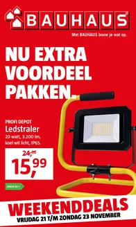 Catalogus van Bauhaus | Nu extra voordeel pakken. | 2025-11-21T00:00:00.000Z - 2025-11-23T00:00:00.000Z