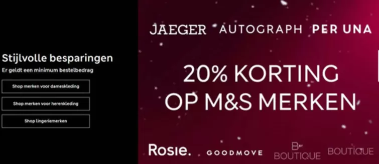 Catalogus van Marks & Spencer in Franeker | 20% Korting | 2025-11-21T00:00:00.000Z - 2025-12-05T00:00:00.000Z