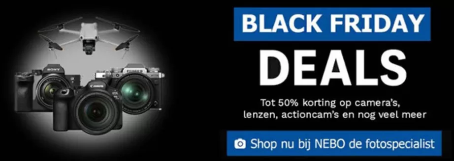 Catalogus van NEBO photo & electronics | Black Friday Deals | 2025-11-25T00:00:00.000Z - 2025-11-30T00:00:00.000Z