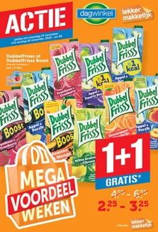 Catalogus van Dagwinkel | Mega Voordeel Weken | 2025-11-25T00:00:00.000Z - 2025-11-30T00:00:00.000Z