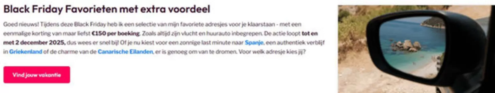 Catalogus van Eliza was here in Amsterdam | Black Friday Favorieten met extra voordeel | 2025-11-25T00:00:00.000Z - 2025-12-02T00:00:00.000Z