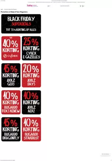 Catalogus van Baby & Tiener in Goes | Black Friday | 2025-11-27T00:00:00.000Z - 2025-11-30T00:00:00.000Z