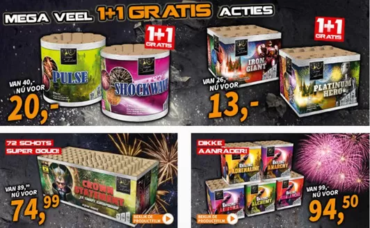 Catalogus van Vuurwerk Expert | 1 + 1 Gratis | 2025-12-02T00:00:00.000Z - 2025-12-16T00:00:00.000Z