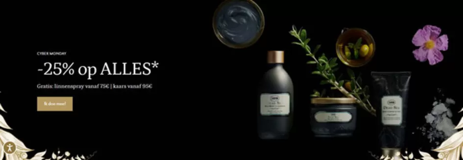 Catalogus van Sabon in Emmen | -25% op alles | 2025-12-02T00:00:00.000Z - 2025-12-07T00:00:00.000Z