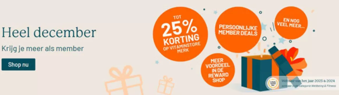 Catalogus van Vitaminstore in Emmen | Heel december | 2025-12-02T00:00:00.000Z - 2025-12-16T00:00:00.000Z